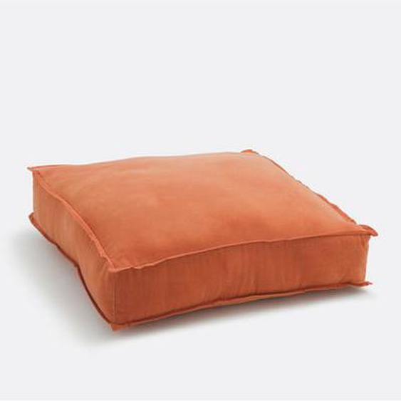 Coussin de sol velours, 50 x 50 cm, Alette