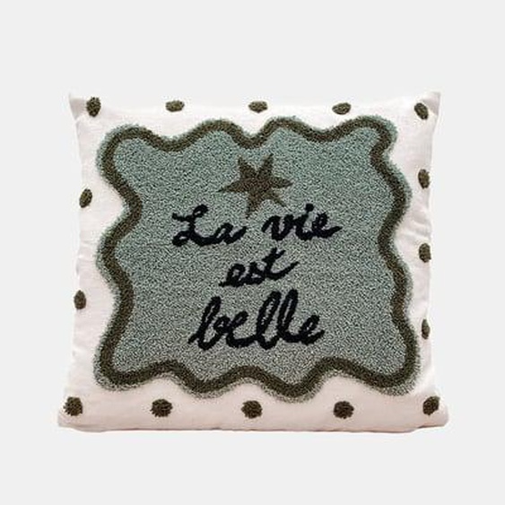Coussin décoratif - La vie est belle