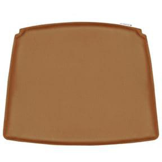 Coussin en cuir CU CH22 pour chaise CH22 - Cuir Loke 7050 / brun doré