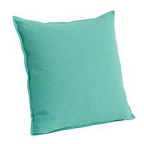 Coussin en lin - emerald green - 50 x 50 cm