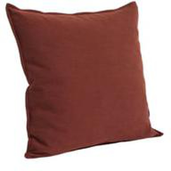 Coussin en lin - 50 x 50 cm - iron red