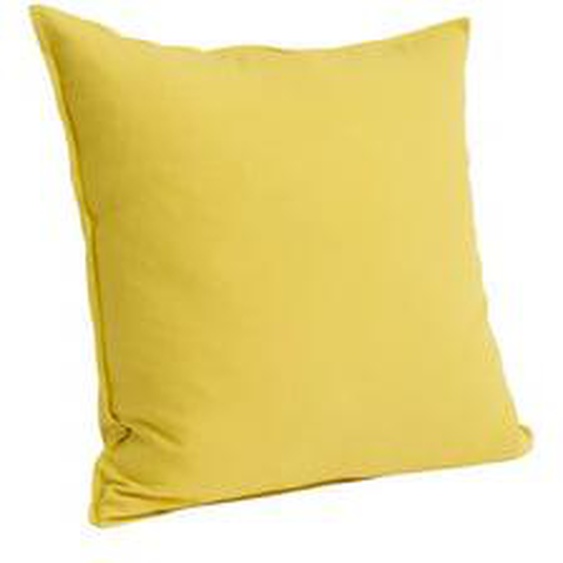Coussin en lin - 60 x 60 cm - lemon yellow