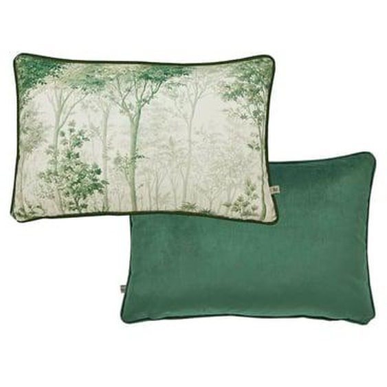 Coussin en velours forêt Coppice