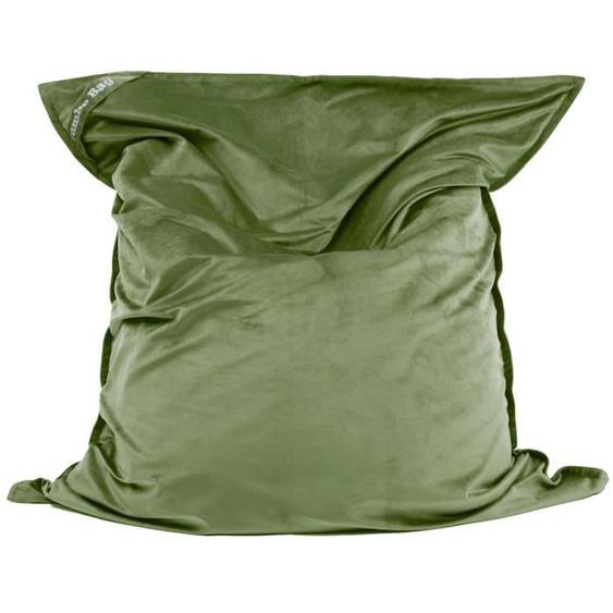 Coussin géant - JUMBO BAG - Jumbo Velvet - Vert - 130x170 cm - Intérieur