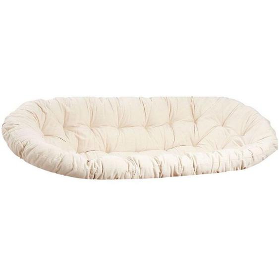 Coussin pour canapé papasan - Marque - Modèle - Ecru - 100% coton - Kapok
