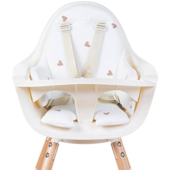 Coussin Pour Chaise Haute En Coton Jersey Blanc