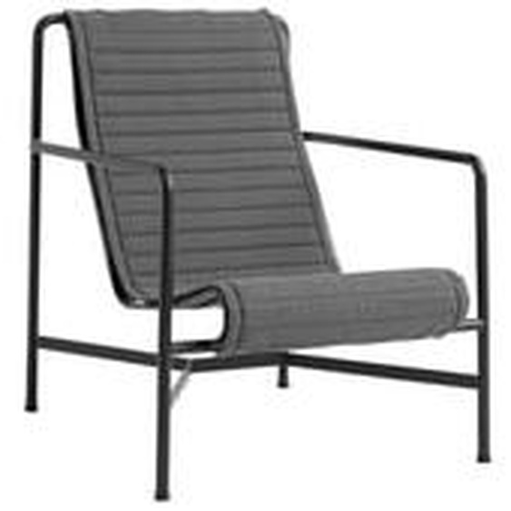 Coussin pour fauteuil Palissade Lounge haut - carbone