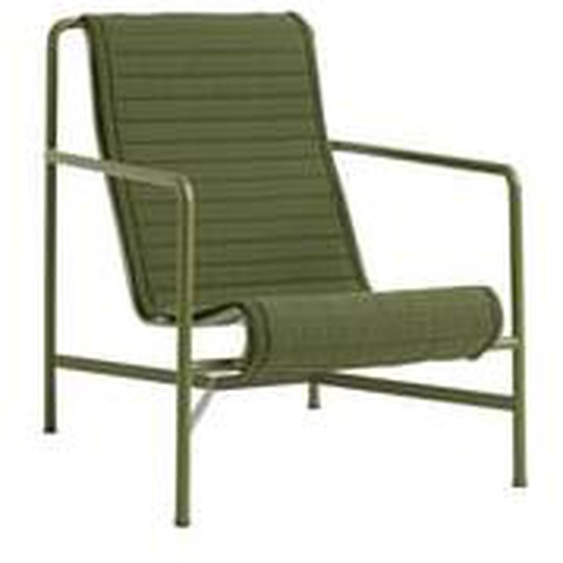 Coussin pour fauteuil Palissade Lounge haut - olive