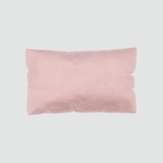Coussin Rose Bonbon - 30x50 cm - Housse en Velours. Coussin de canapé moelleux