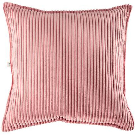 Coussin Velours Côtelé Block Pink Mousse