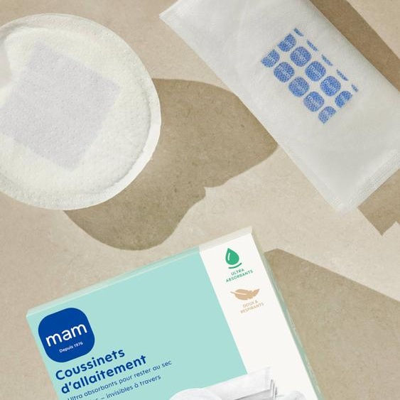 Coussinets allaitement bébé x30 blanc
