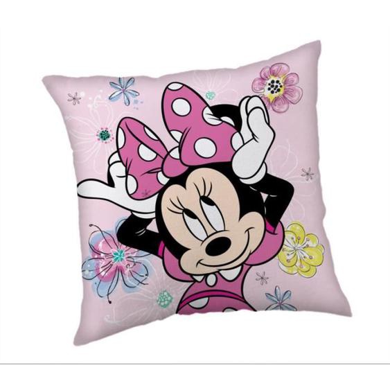 Coussins décoratifs - AC-Déco - Disney - Coussin carré en polaire - Rose - 35 x 35 cm