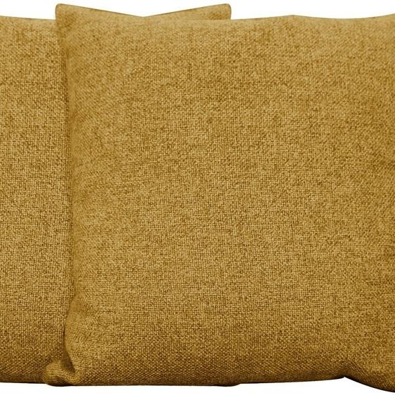 Coussins décoratifs x2, Moutarde