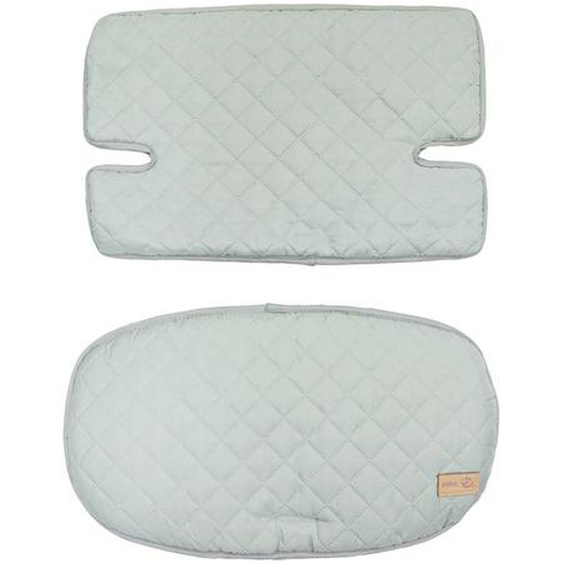 Coussins Matelassés Et Déperlants Pour Chaises Hautes Sit Up Vert Givré