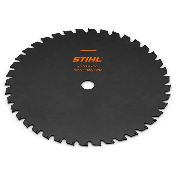 Couteau à herbe antiprojection 40 dents 250 x 20 mm STIHL 4000-713-3806