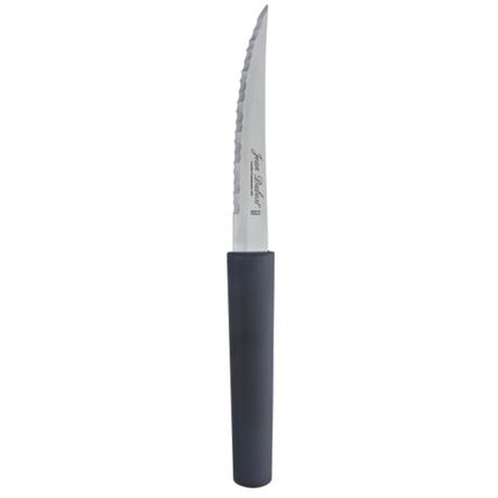 Couteau à steak Line inox et bio-matière noir 23cm Jean Dubost