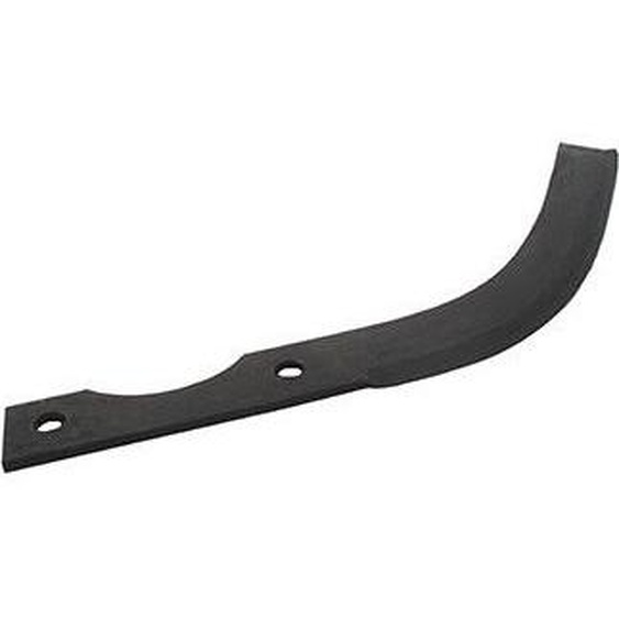 Couteau droit pour motobineuse, adapté à Agria – Longueur : 198 mm, alésage ø 8,5 mm, entraxe 70 mm. Type Bineur. Remplace Or