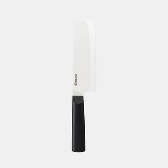 Couteau Nakiri - Céramique - 15 cm - Chowa - Manche noir