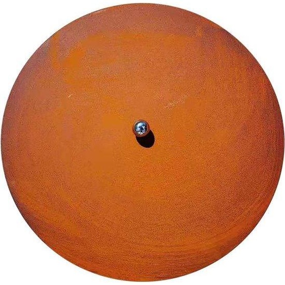 Couvercles avec poignée sphérique, finition patinée, 80 cm, pour braseros