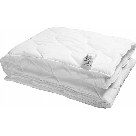 Couverture antiallergique 200x220 Happy summer super light 660g white polyester microfiber rolled Inter Widex