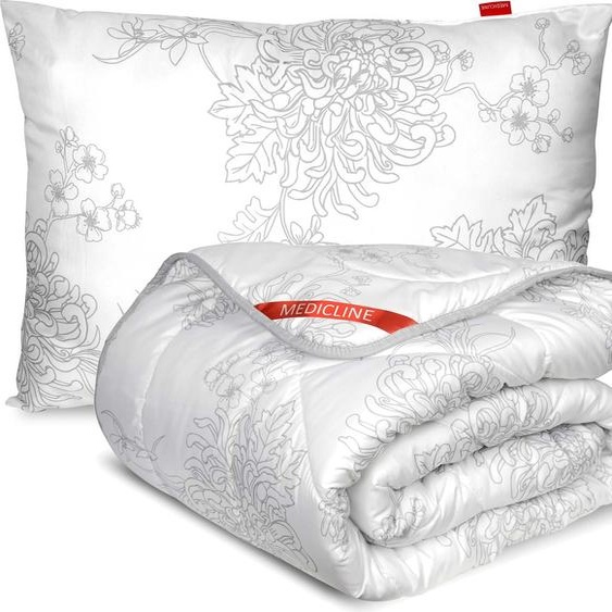 Couverture Antiallergique en Microfibre 160X200 Cm + Oreiller 70X80 Cm - Blanc