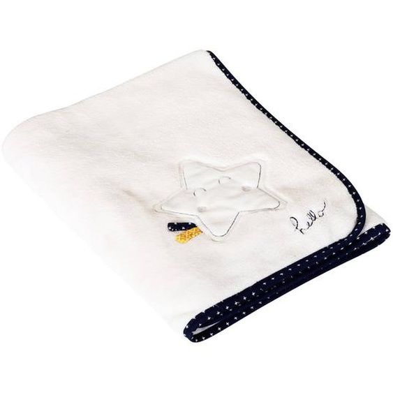 Couverture Bébé En Polyester Blanc