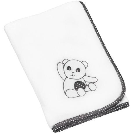 Couverture Bébé En Polyester - Chao Chao Blanc