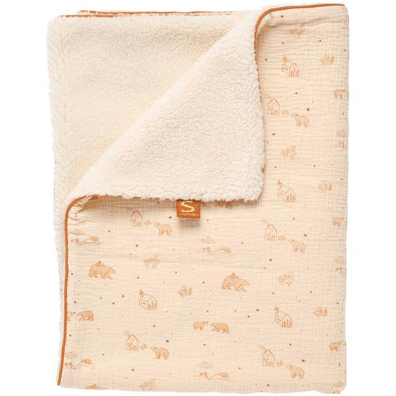 Couverture Bébé En Sherpa - Orsino Beige