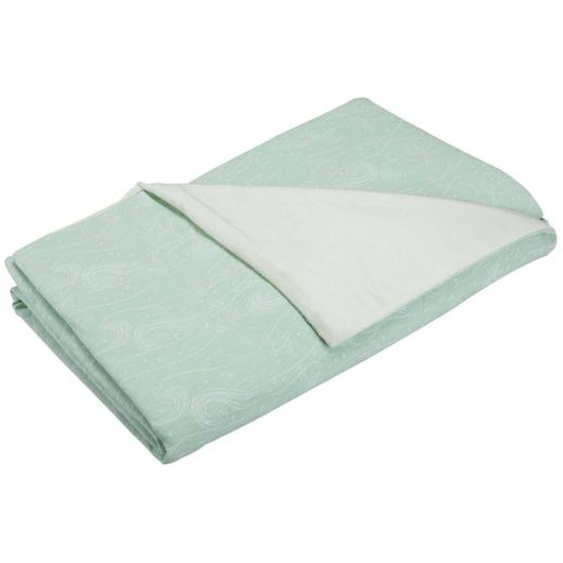 Couverture Bébé Reversible Au Large De Nova Ecru