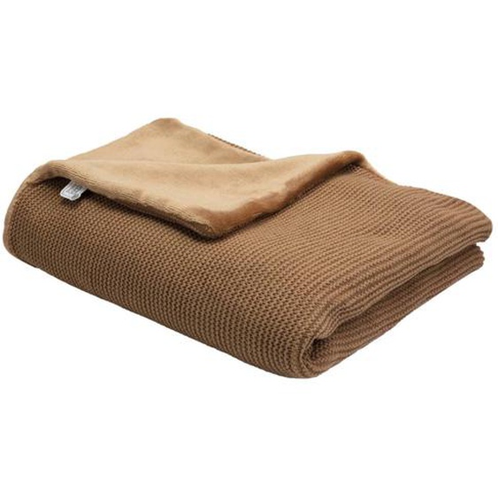 Couverture Bébé Réversible Camel