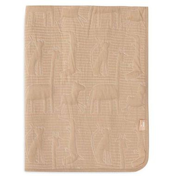 Couverture Berceau En Coton Marron