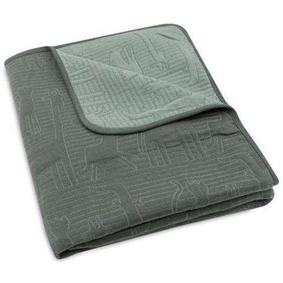 Couverture Berceau En Coton Vert