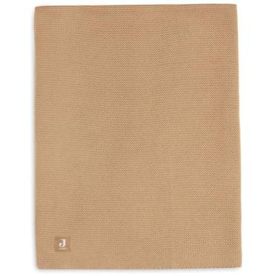 Couverture Berceau Knit En Coton Biscuit