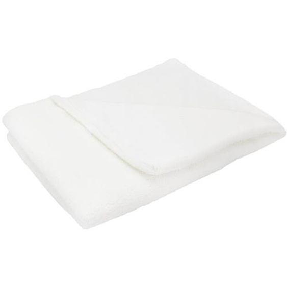 Couverture Bi Matière - Wooly Blanc