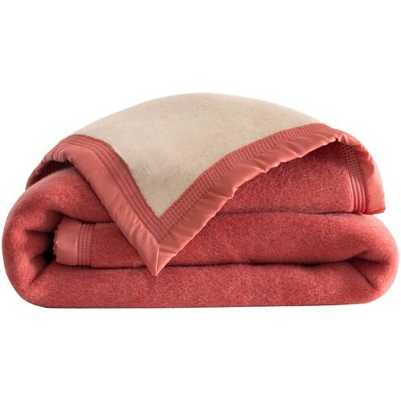 Couverture bicolore pure laine 600 g/m² -