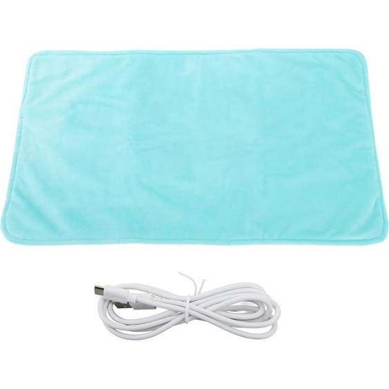 Couverture chauffante électrique en graphène Coussin de température constante USB chauffé vert