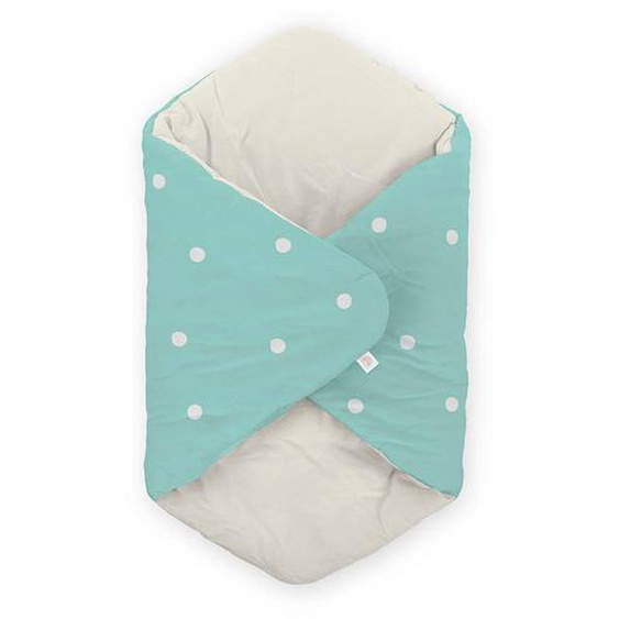 Couverture De Berceau Aqua Accessoire Pour Poupée Bleu