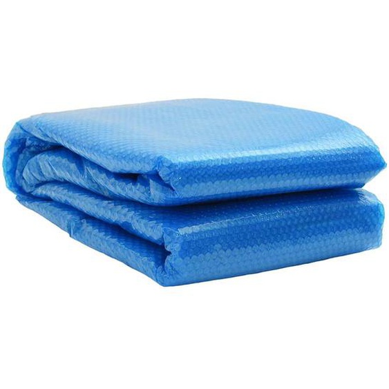 Couverture de piscine rectangulaire 1200x600 cm PE Bleu