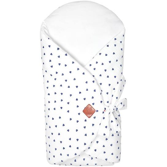 Couverture Demmaillotage Évolutive En Gaze De Coton Lovio Bleu