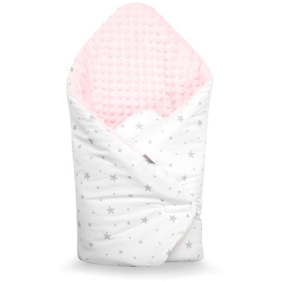 Couverture Demmaillotage Minky Stella Rose