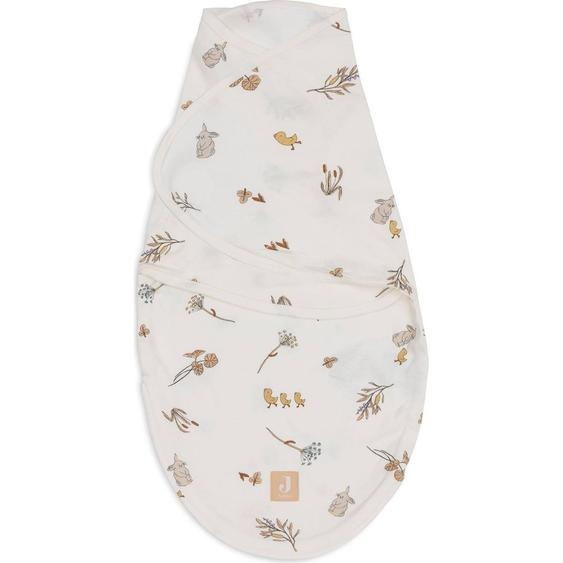 Couverture Demmaillotage Tog 0.5 En Coton Ecru, Jaune, Gris