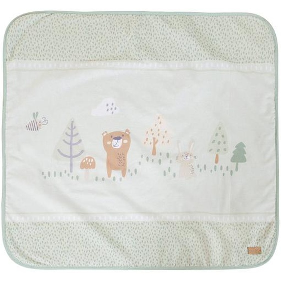 Couverture Douce En Coton Face Polaire Et Motifs Étoiles Woodland Buddies