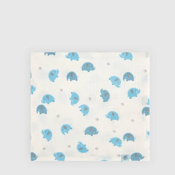 Couverture En Coton Imprimé Pour Bébé Multicolore