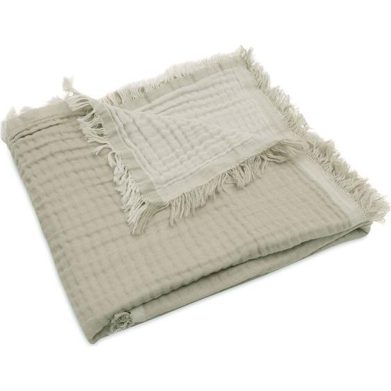 Couverture En Coton Vert
