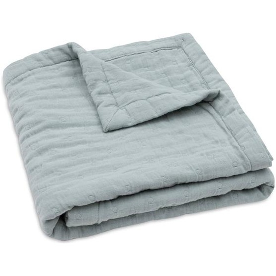 Couverture En Gaze De Coton Bleu