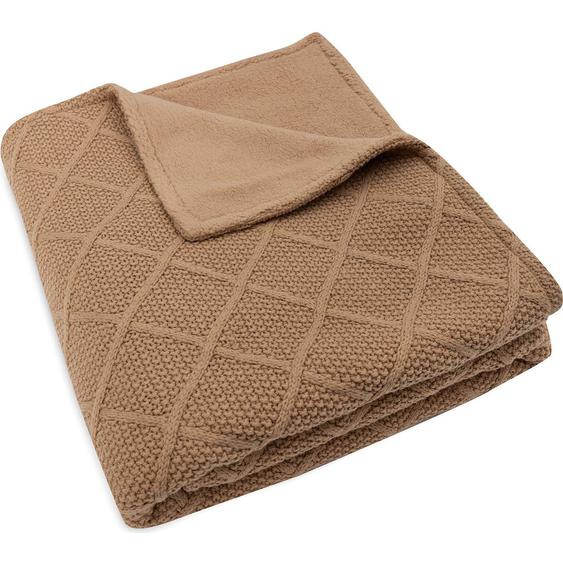 Couverture En Polaire Marron