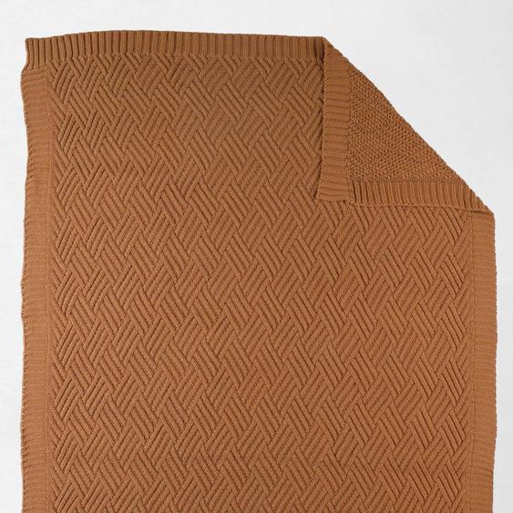 Couverture En Tricot Bio Beige