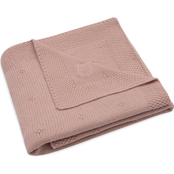 Couverture En Tricot Rose