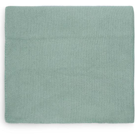 Couverture En Tricot Vert Deau