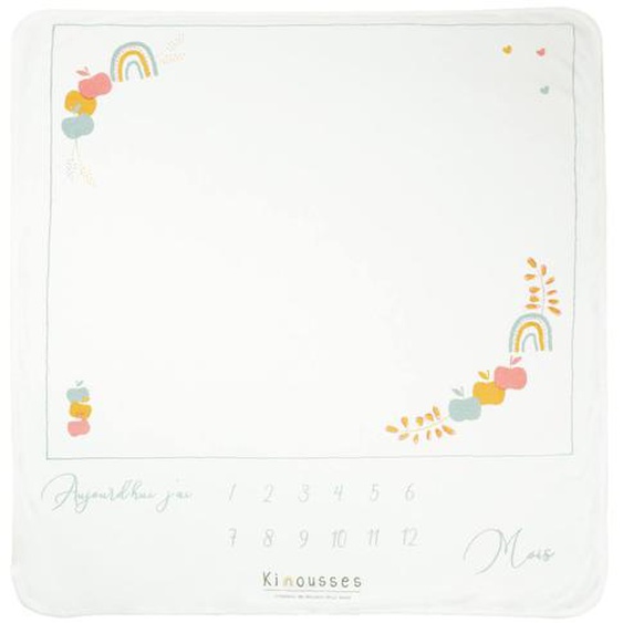 Couverture Étape Bébé Blanc